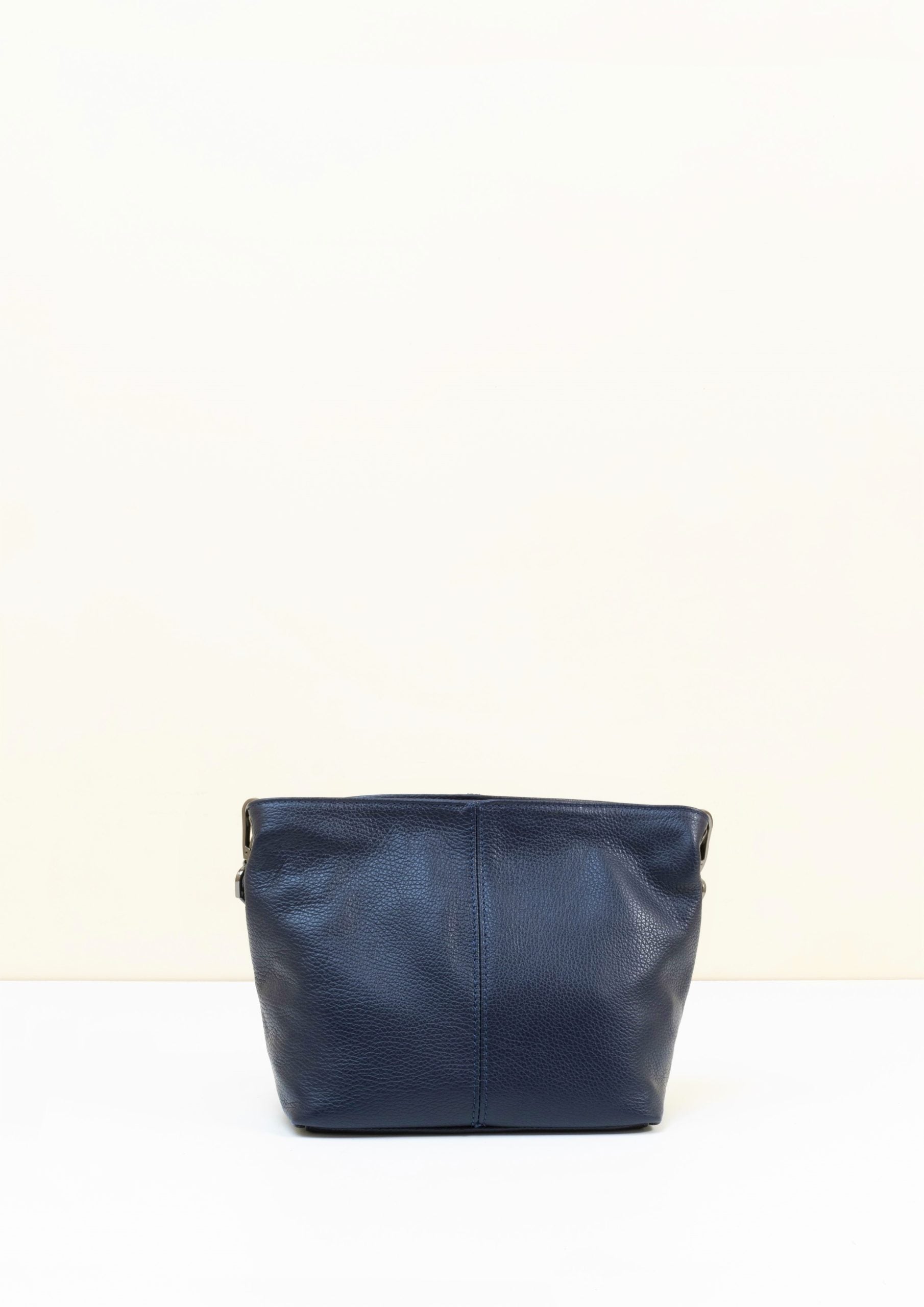 Lola Petite Navy Crossbody Italian Leather Handbag from LA LUPA