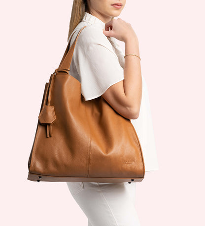 Cassia Large Tote Tan