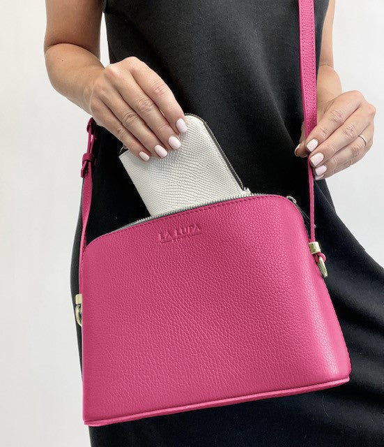 Claudia Crossbody Pink