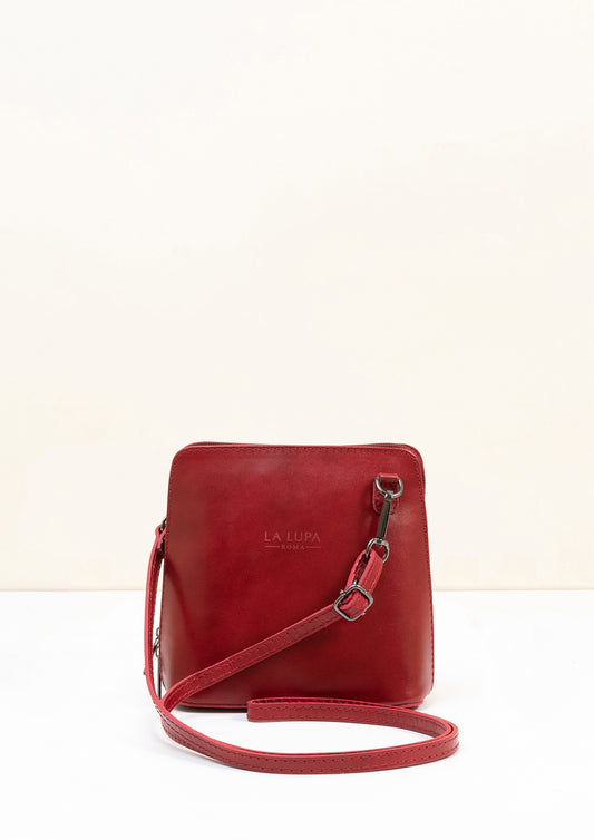 Rachele Mini Crossbody Red