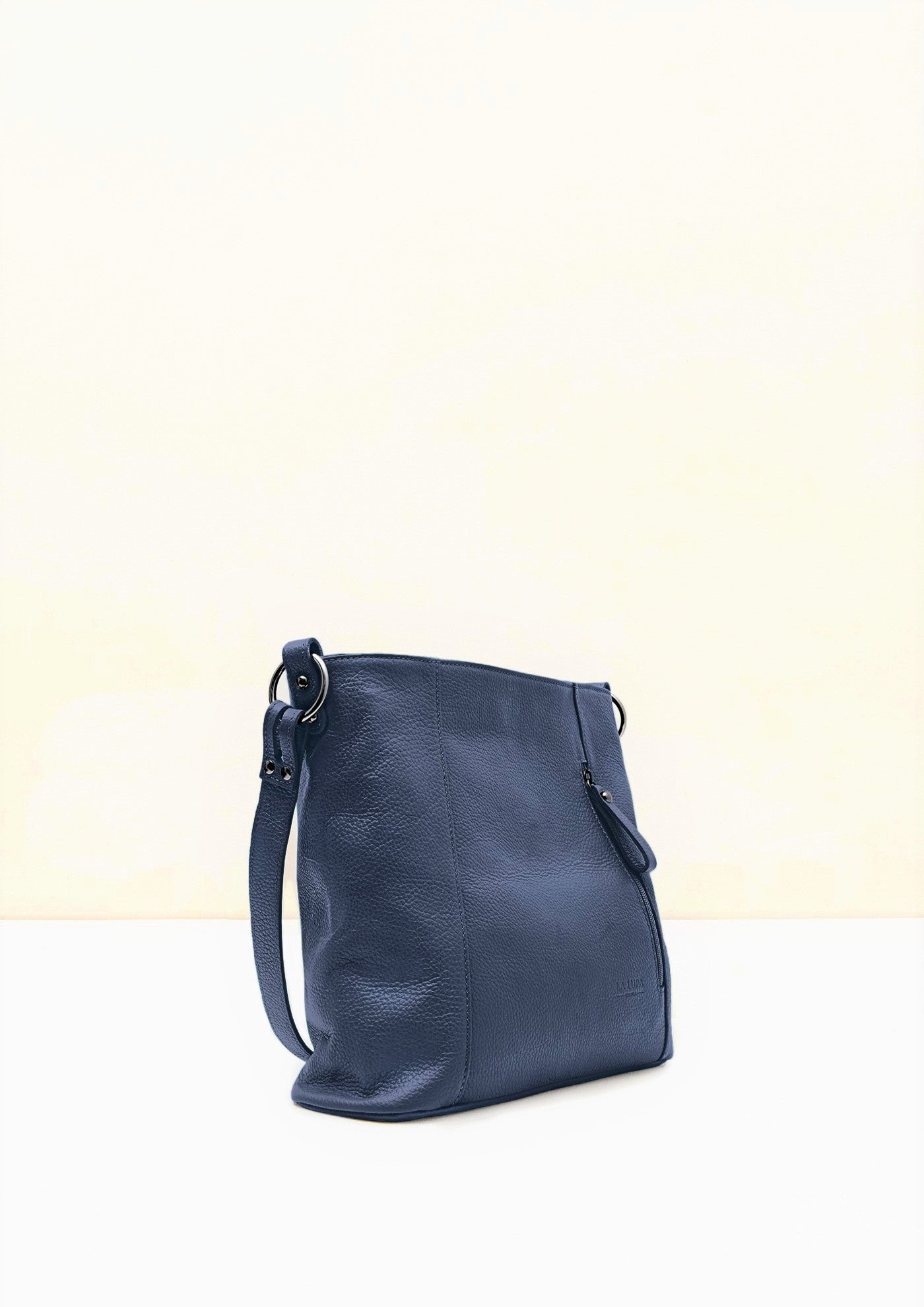 Valentina Crossbody Navy Italian Leather Handbag from LA LUPA