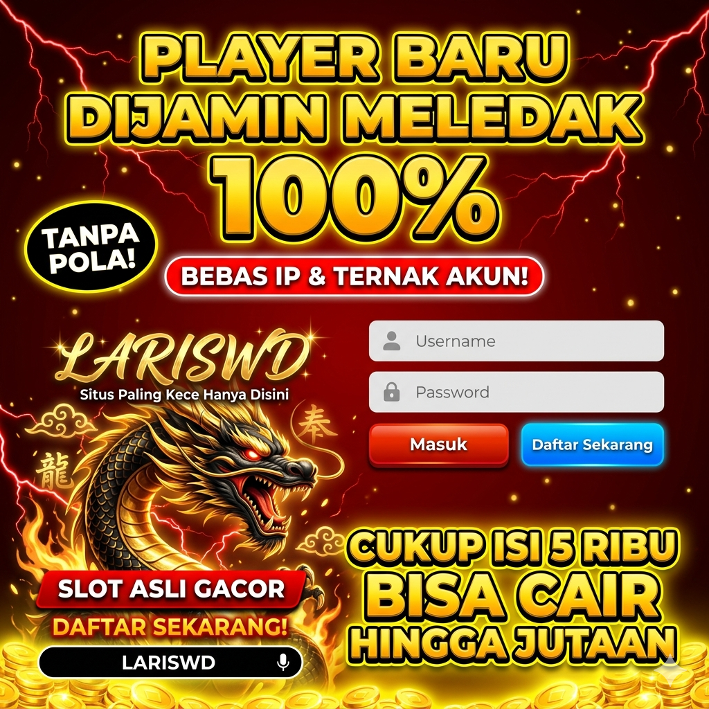 Lariswd - Slot Gacor PG Soft Minimal Bet 200 Perak Hadir DIsini